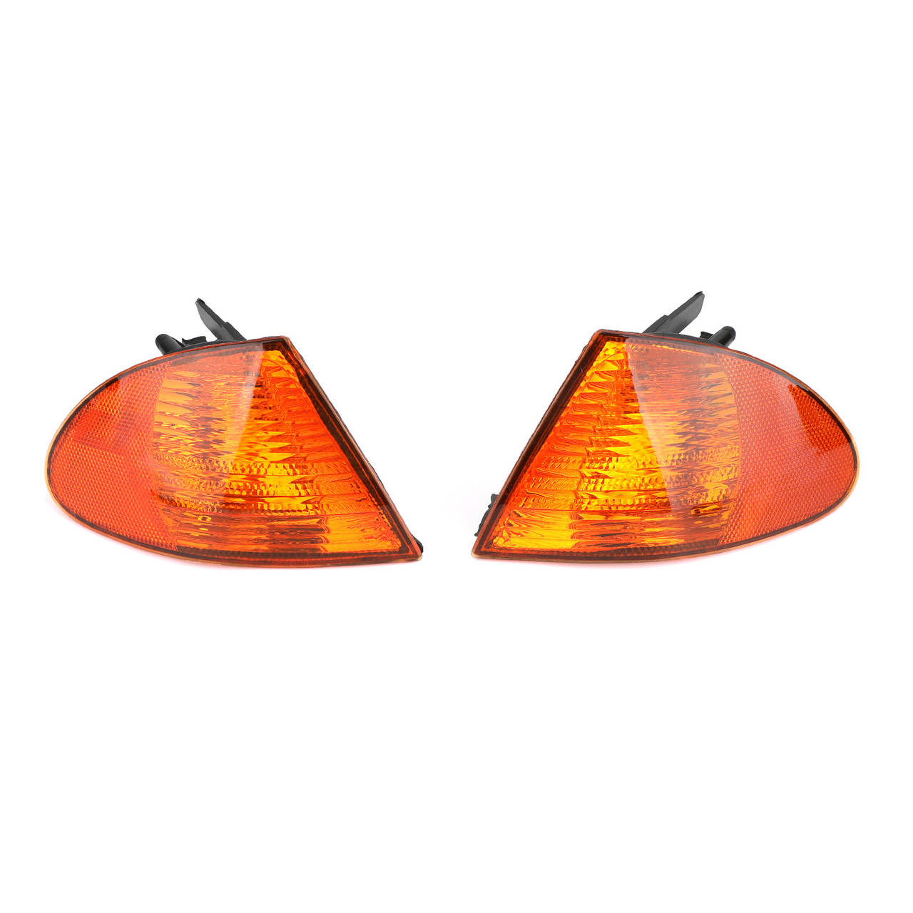 1998-2001 BMW 3 Series E46 Sedan Pair White Corner Side Light 63136902766 63136902765 Amber Generic