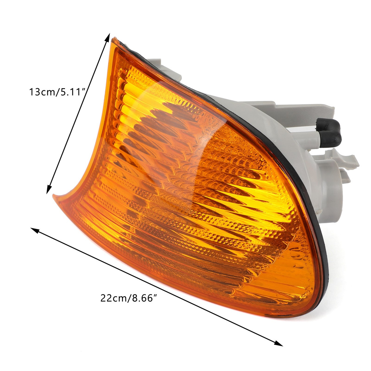 1998-2001 BMW 3 Series E46 2-Door Coupe Pair Amber Corner Light 63126904299 Generic