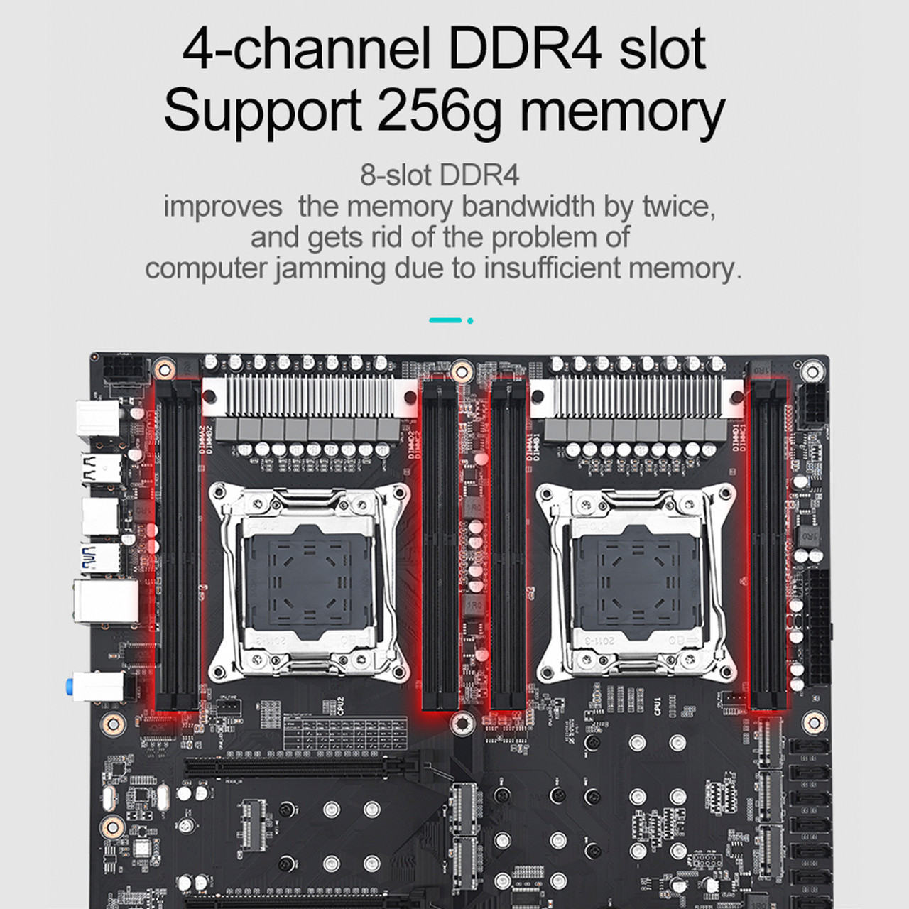 X99 Dual-Channel Motherboard PRO Desktop Computer Motherboard LGA2011-3 V3/V4