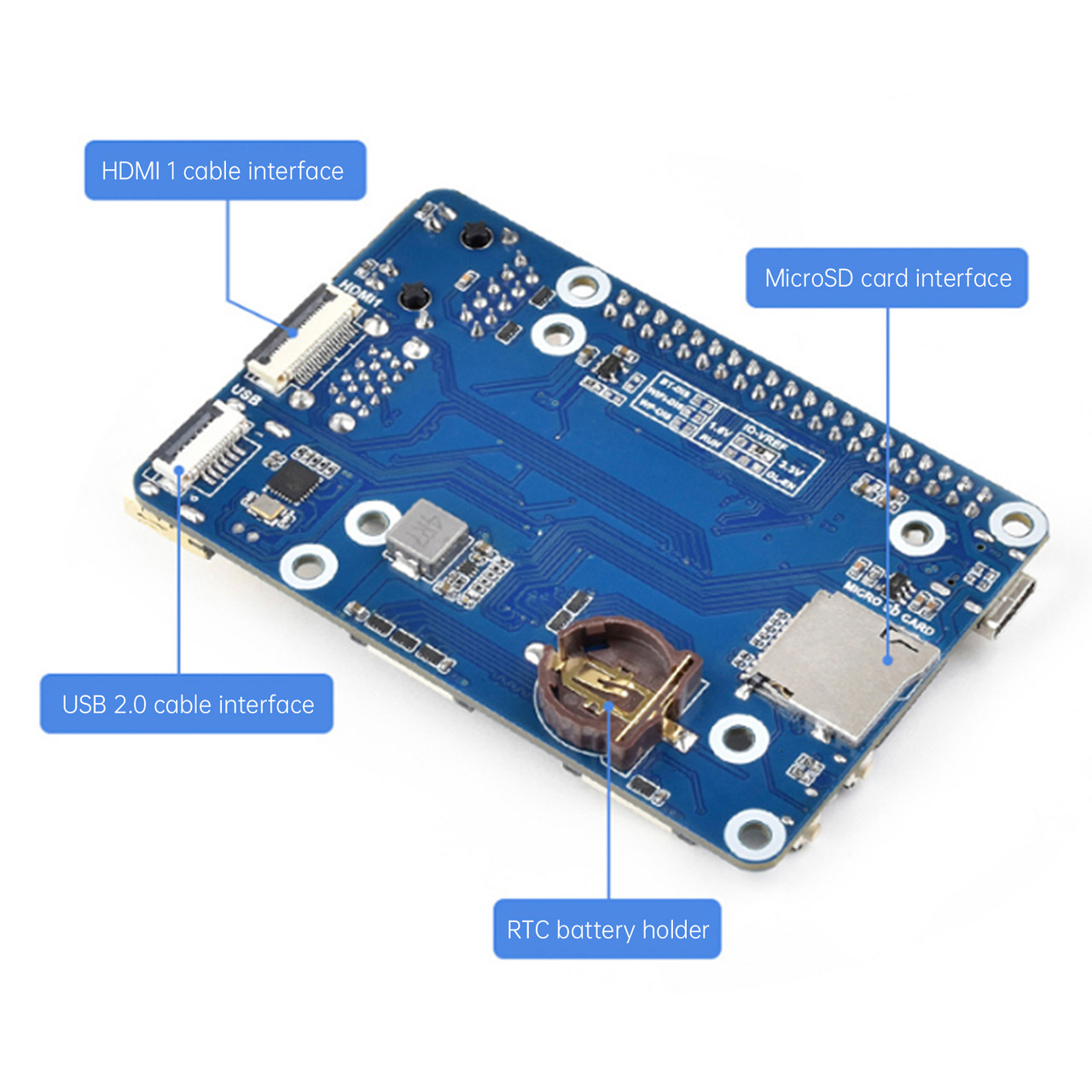 Raspberry Pi Module 5 Expansion Board CM5 Computing Module Core Board Base Plate Raspberry Pi Module 5 Expansion Board CM5 Computing Module Core Board Base Plate