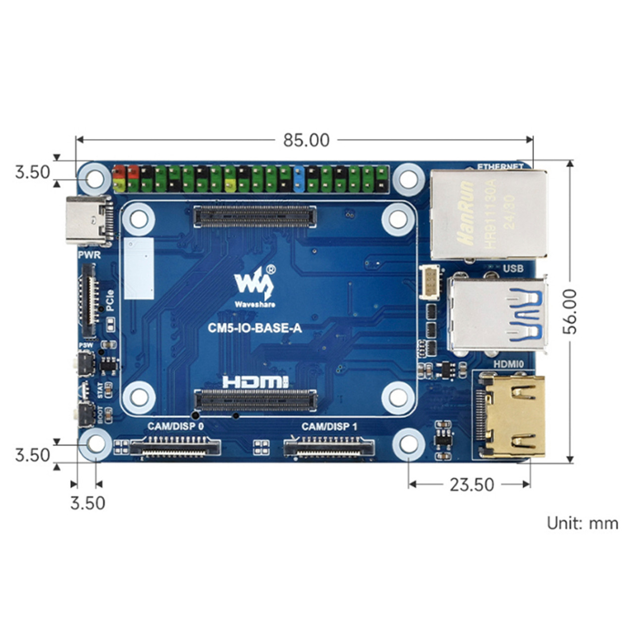 Raspberry Pi Module 5 Expansion Board CM5 Computing Module Core Board Base Plate Raspberry Pi Module 5 Expansion Board CM5 Computing Module Core Board Base Plate