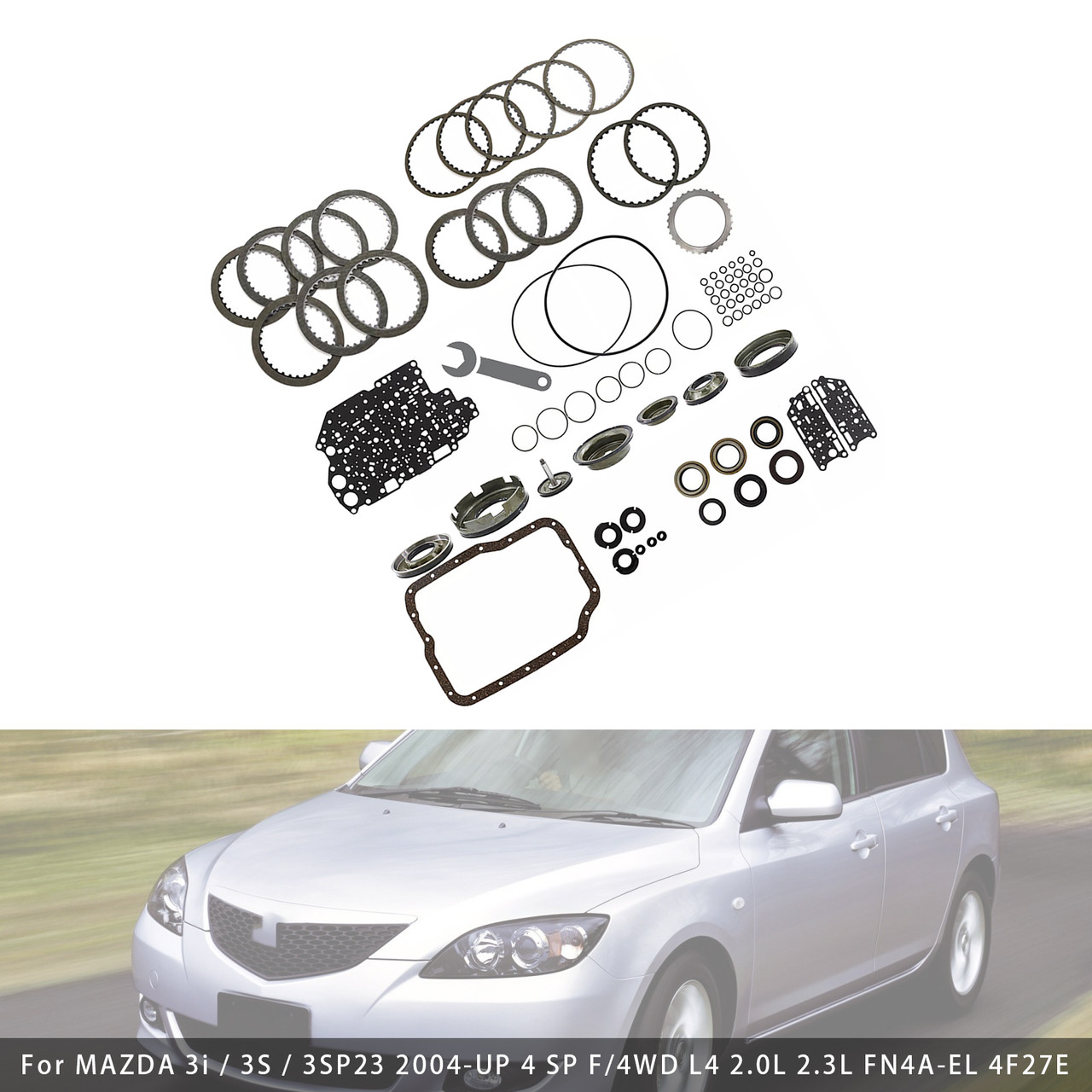 2003-2018 MAZDA AXELA WAGON Transmission Banner Rebuild Kit FN4A-EL 4F27E 1.6mm thick Generic