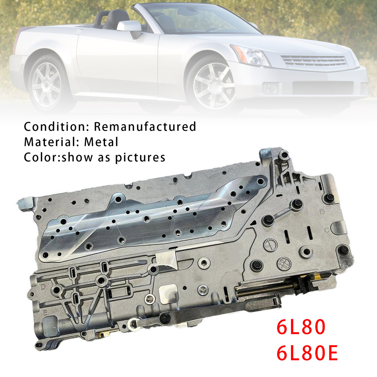 2009-2019 Chevrolet Tahoe Valve Body+Transmission Control Module & Solenoid 6L80 6L80E Generic