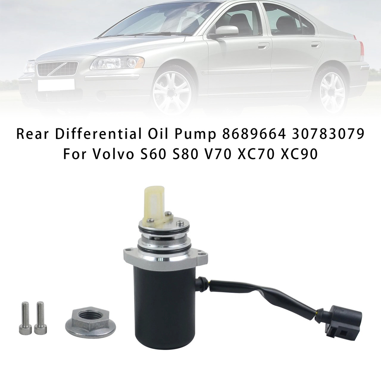 2003-2009 Volvo XC70 Rear Differential Oil Pump 8689664 30783079 Generic