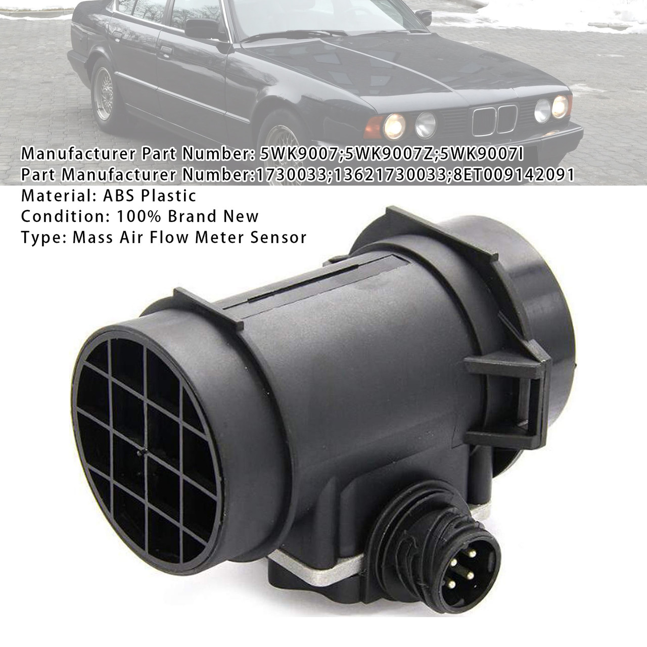 1991-1996 BMW 5 Series E34 520i Touring Mass Air Flow Meter Sensor
