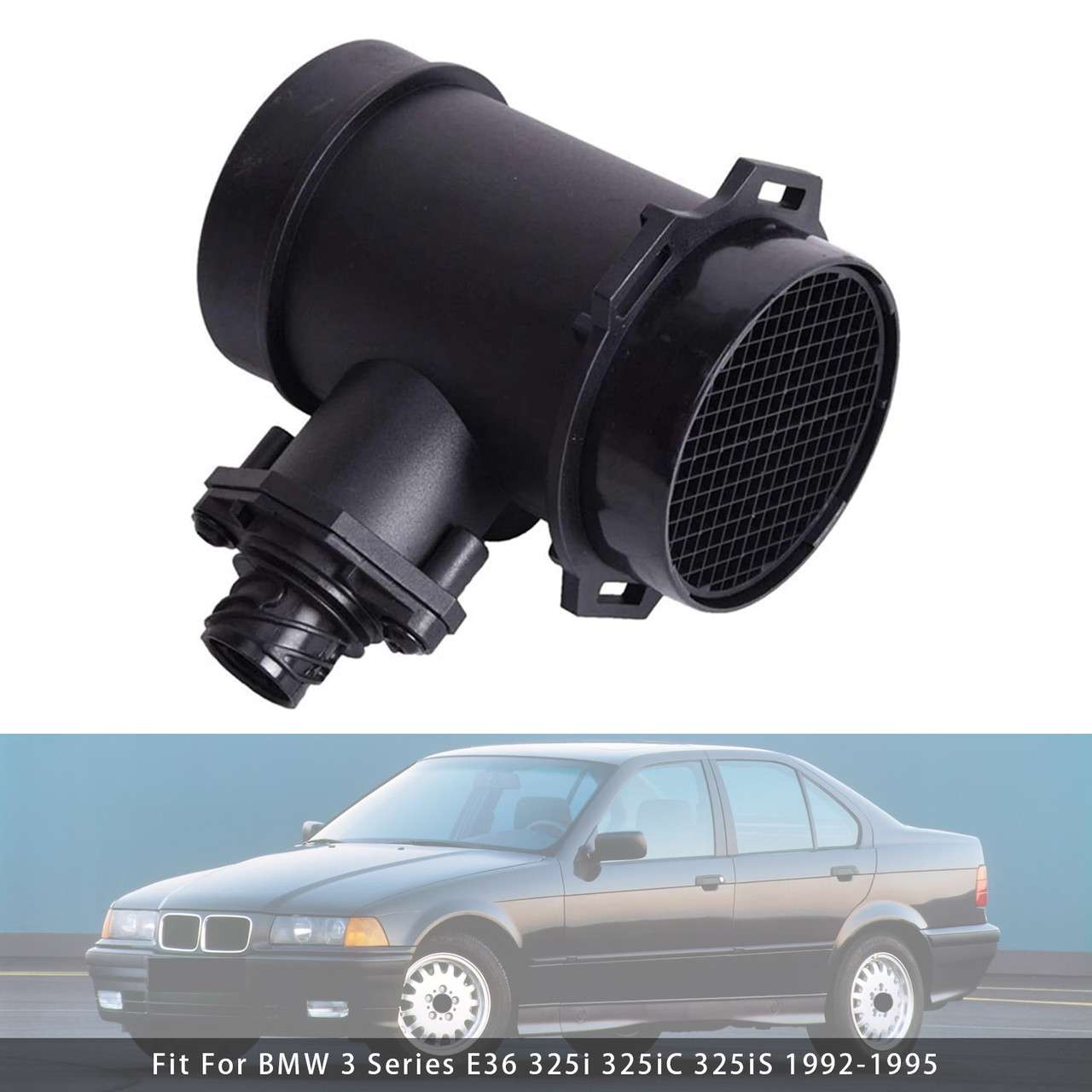 1993-1995 BMW 5 Series E34 525i 525iT Mass Air Flow Meter Sensor 0280217502 Generic