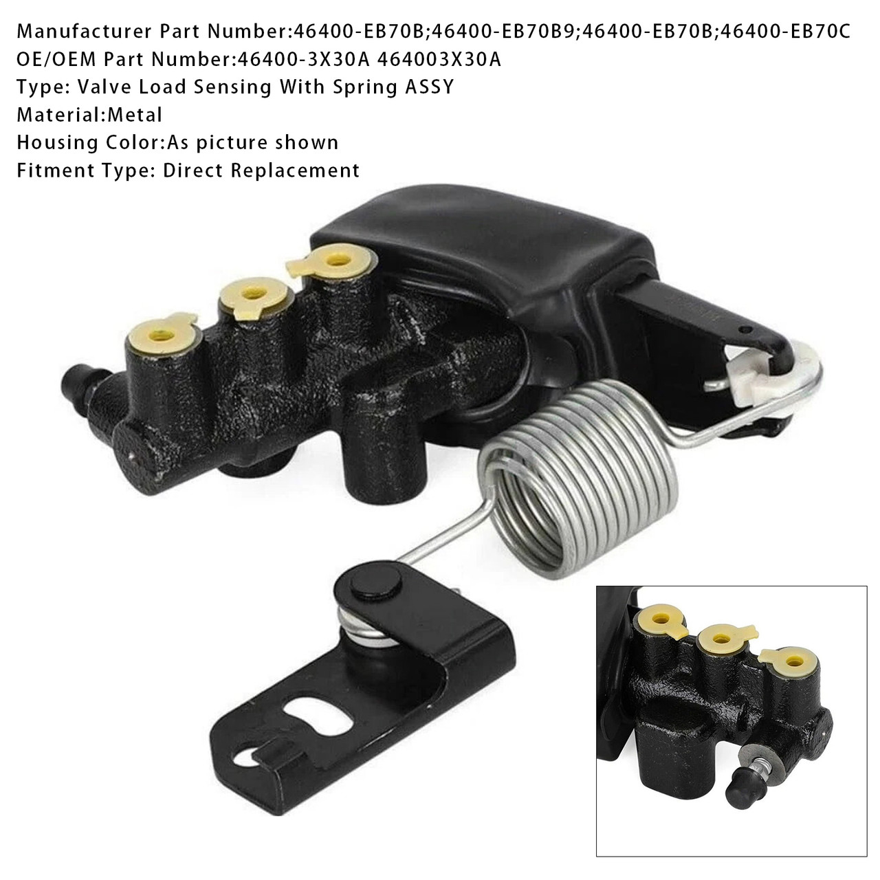 ༒ Nissan Navara D40 2.5TD Brake Load Sensing Valve With Spring ASSY