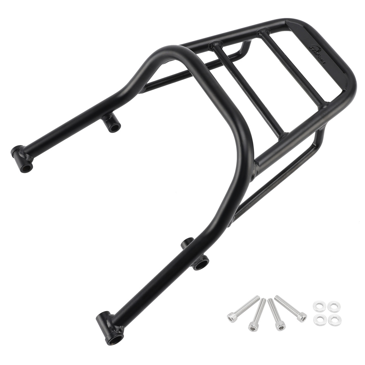 2023-2024 Scrambler 400X Rear Carrier Tube Type Luggage Rack Matte Black Generic