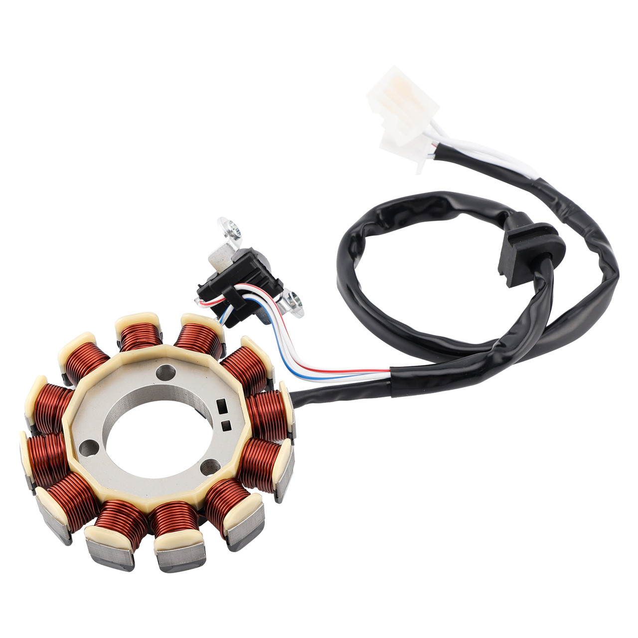 Yamaha Mio 125 12-Pole Magneto Generator Stator 2PH-H1410-10 Generic Yamaha Mio 125 12-Pole Magneto Generator Stator 2PH-H1410-10 Generic