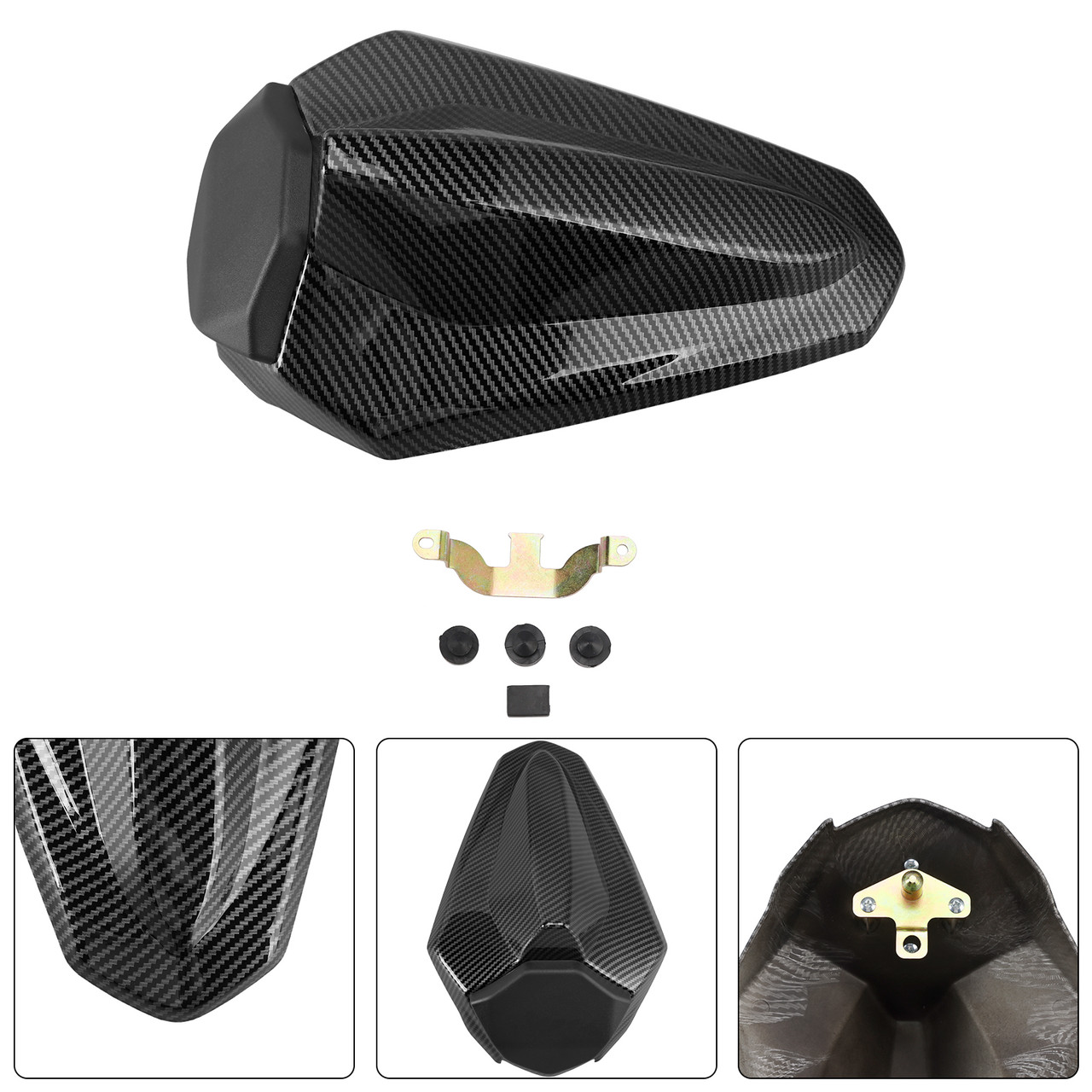 2018-2024 Kawasaki EX400 Racing Tail Rear Seat Fairing Cowl Carbon Generic