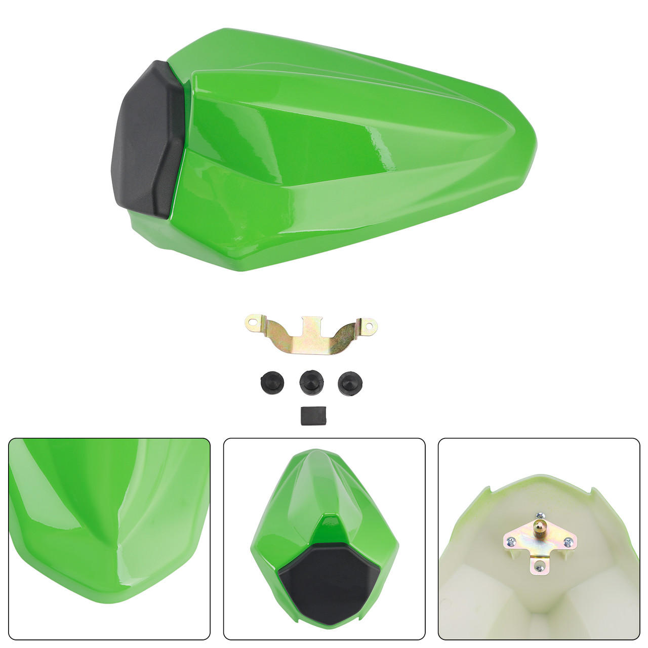 2018-2024 Kawasaki EX400 Racing Tail Rear Seat Fairing Cowl Green Generic