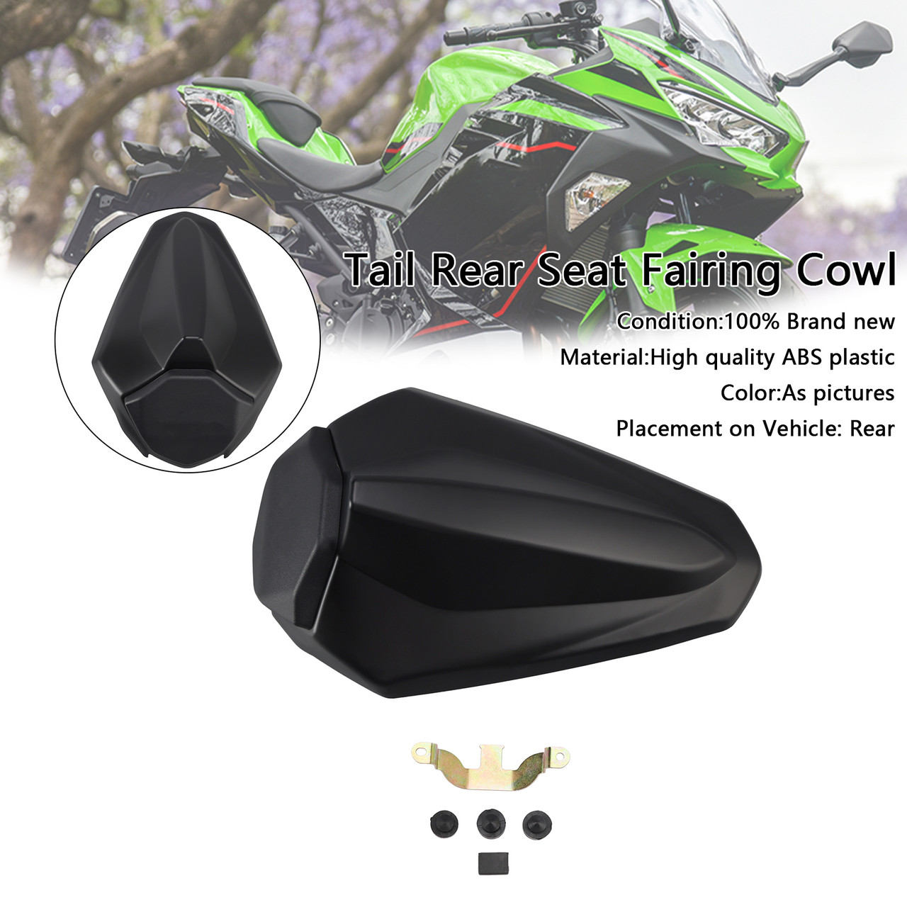 2018-2024 Kawasaki Ninja 400 Racing Tail Rear Seat Fairing Cowl