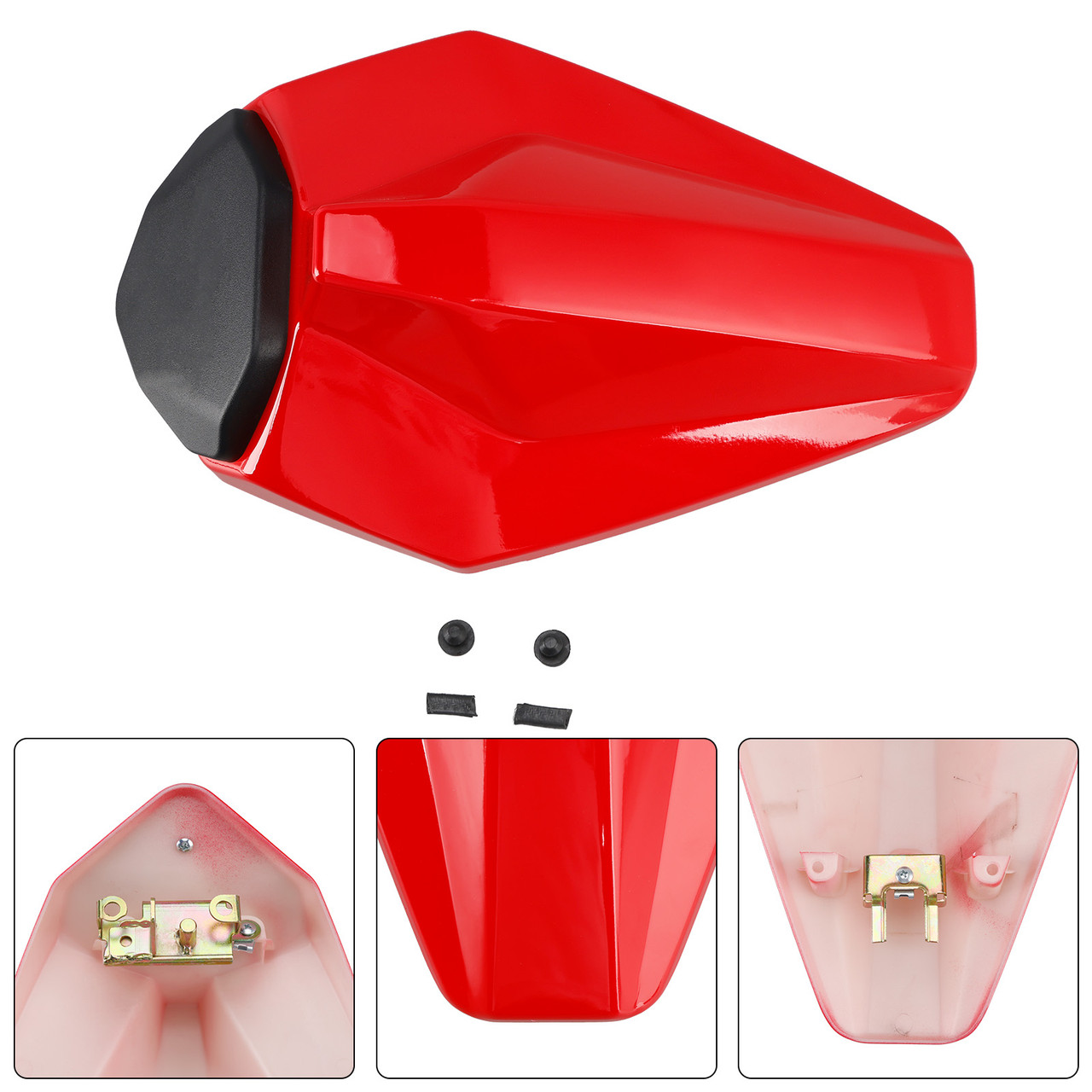 2019-2025 Kawasaki Ninja ZX-6R Tail Rear Seat Fairing Cowl Red Generic