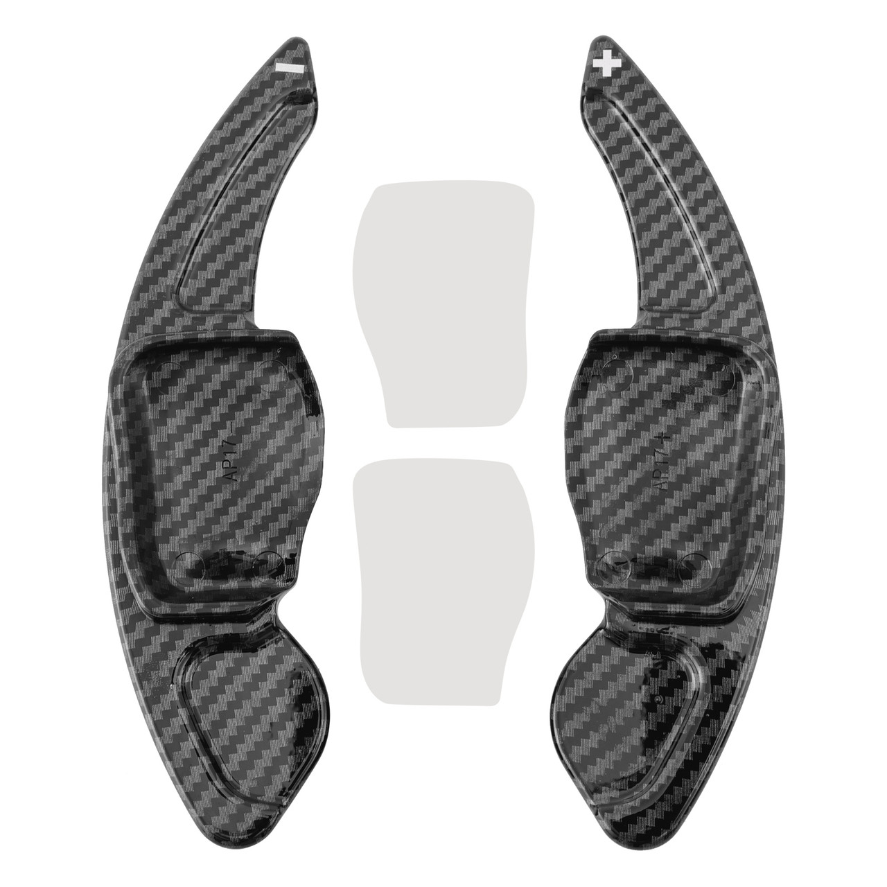 2016-2017 Skoda Octavia RS Carbon Look Steering Wheel Paddle Shifter Extension Black Generic 2016-2017 Skoda Octavia RS Carbon Look Steering Wheel Paddle Shifter Extension Black Generic