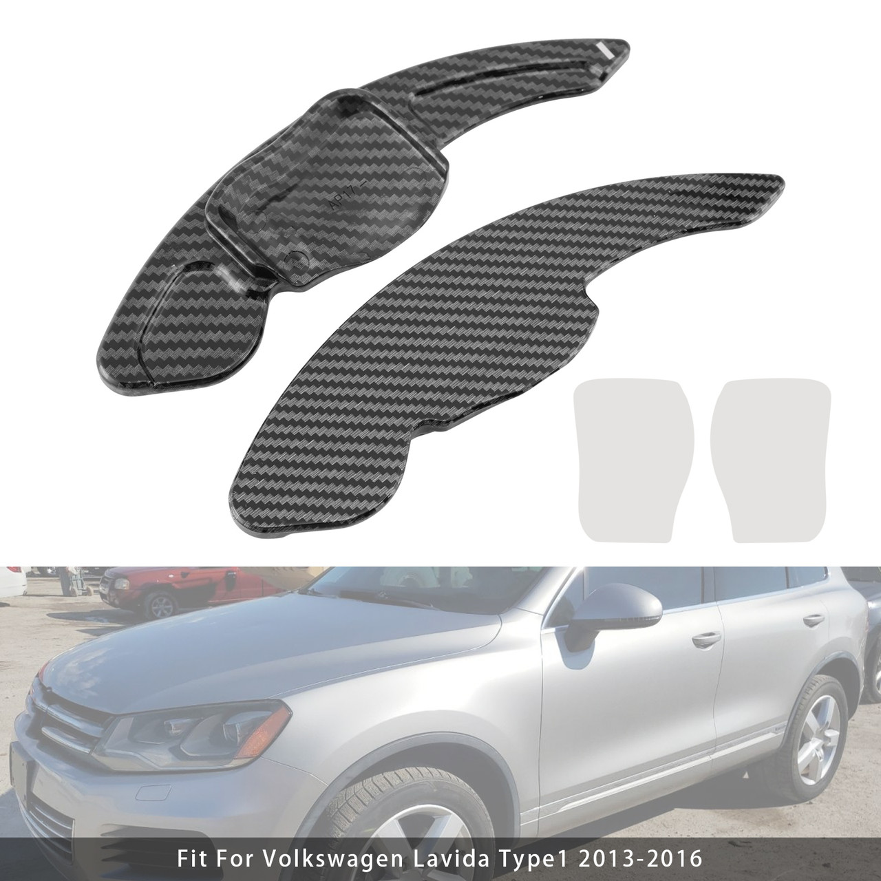 2024 Skoda Superb Carbon Look Steering Wheel Paddle Shifter Extension Black Generic 2024 Skoda Superb Carbon Look Steering Wheel Paddle Shifter Extension Black Generic