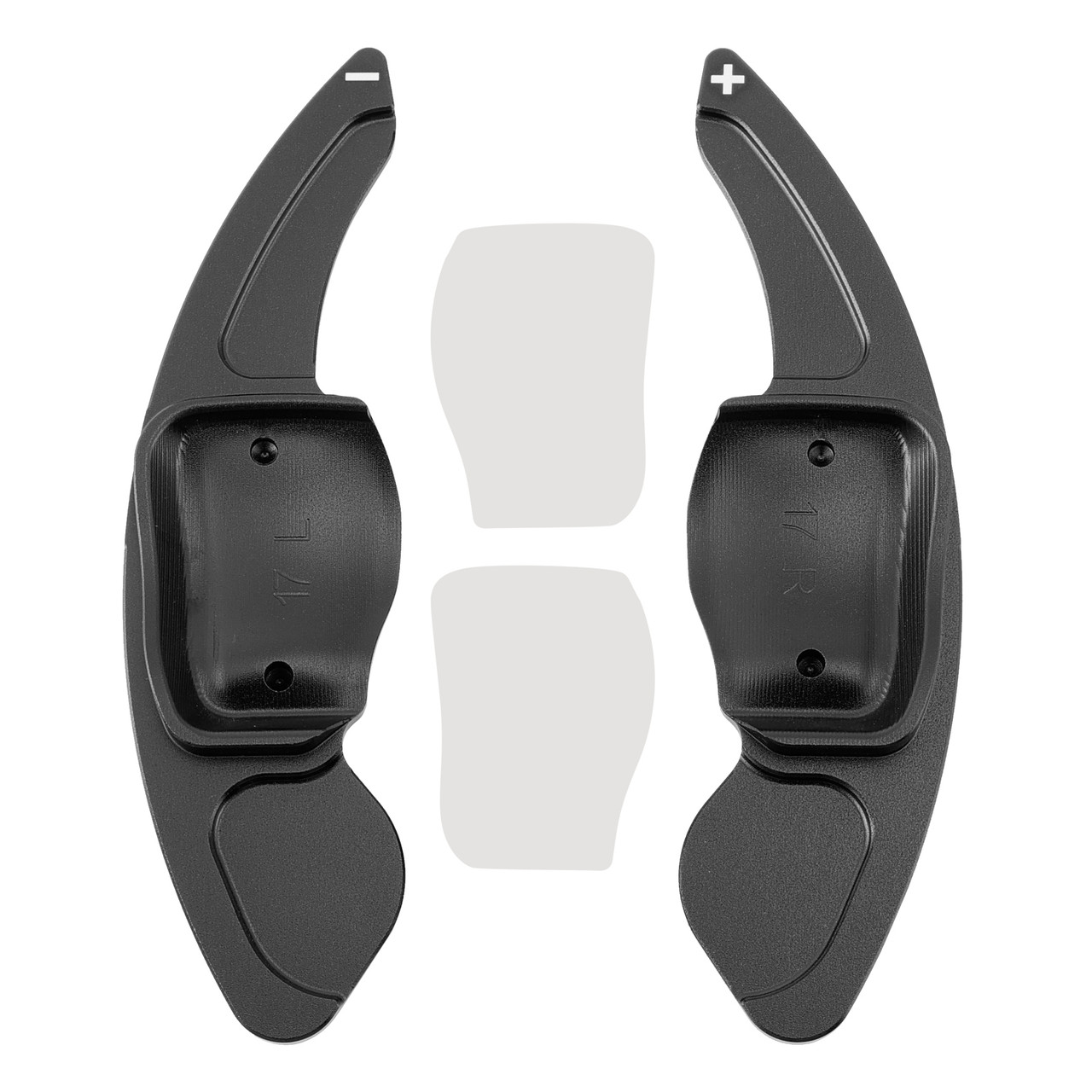 2009-2014 Volkswagen Golf 6 Steering Wheel Paddle Shifter Extension Aluminium Black Generic 2009-2014 Volkswagen Golf 6 Steering Wheel Paddle Shifter Extension Aluminium Black Generic