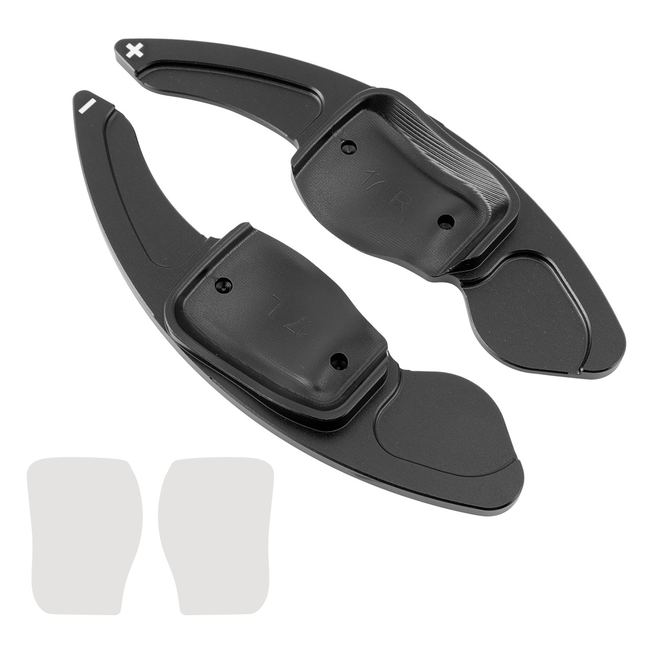 2009-2014 Volkswagen Golf 6 Steering Wheel Paddle Shifter Extension Aluminium Black Generic 2009-2014 Volkswagen Golf 6 Steering Wheel Paddle Shifter Extension Aluminium Black Generic