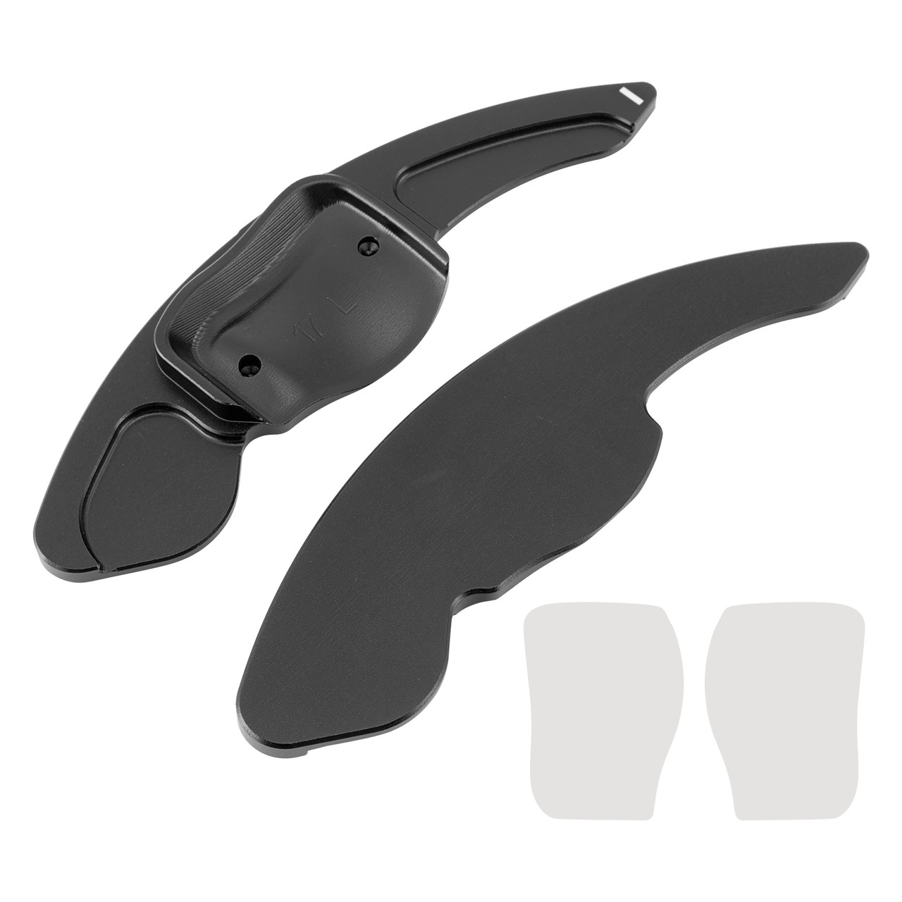 2009-2014 Volkswagen Golf 6 Steering Wheel Paddle Shifter Extension Aluminium Black Generic 2009-2014 Volkswagen Golf 6 Steering Wheel Paddle Shifter Extension Aluminium Black Generic