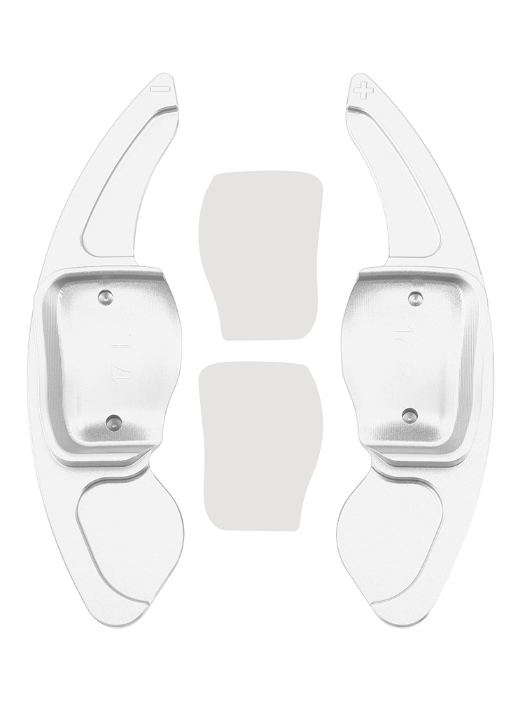 2012 Volkswagen Golf 6 GTI Steering Wheel Paddle Shifter Extension Aluminium Silver Generic
