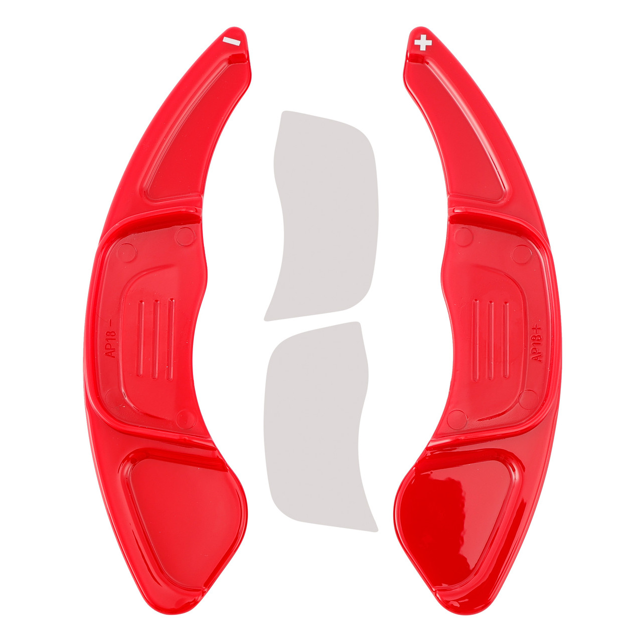 2016-2024 Volkswagen Variant R-Line Steering Wheel Paddle Shifter Extension Red Generic 2016-2024 Volkswagen Variant R-Line Steering Wheel Paddle Shifter Extension Red Generic