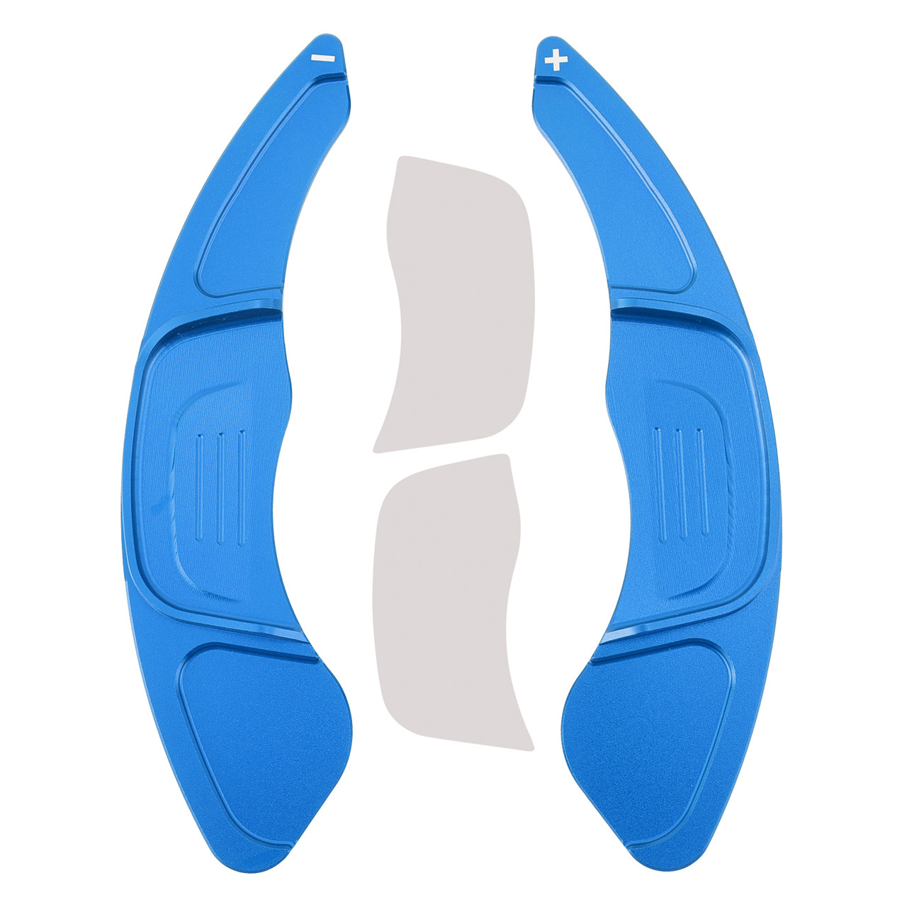 2016-2024 Volkswagen Sagitar GLI/GTI R-Line Steering Wheel Paddle Shifter Extension Aluminium Blue Generic 2016-2024 Volkswagen Sagitar GLI/GTI R-Line Steering Wheel Paddle Shifter Extension Aluminium Blue Generic