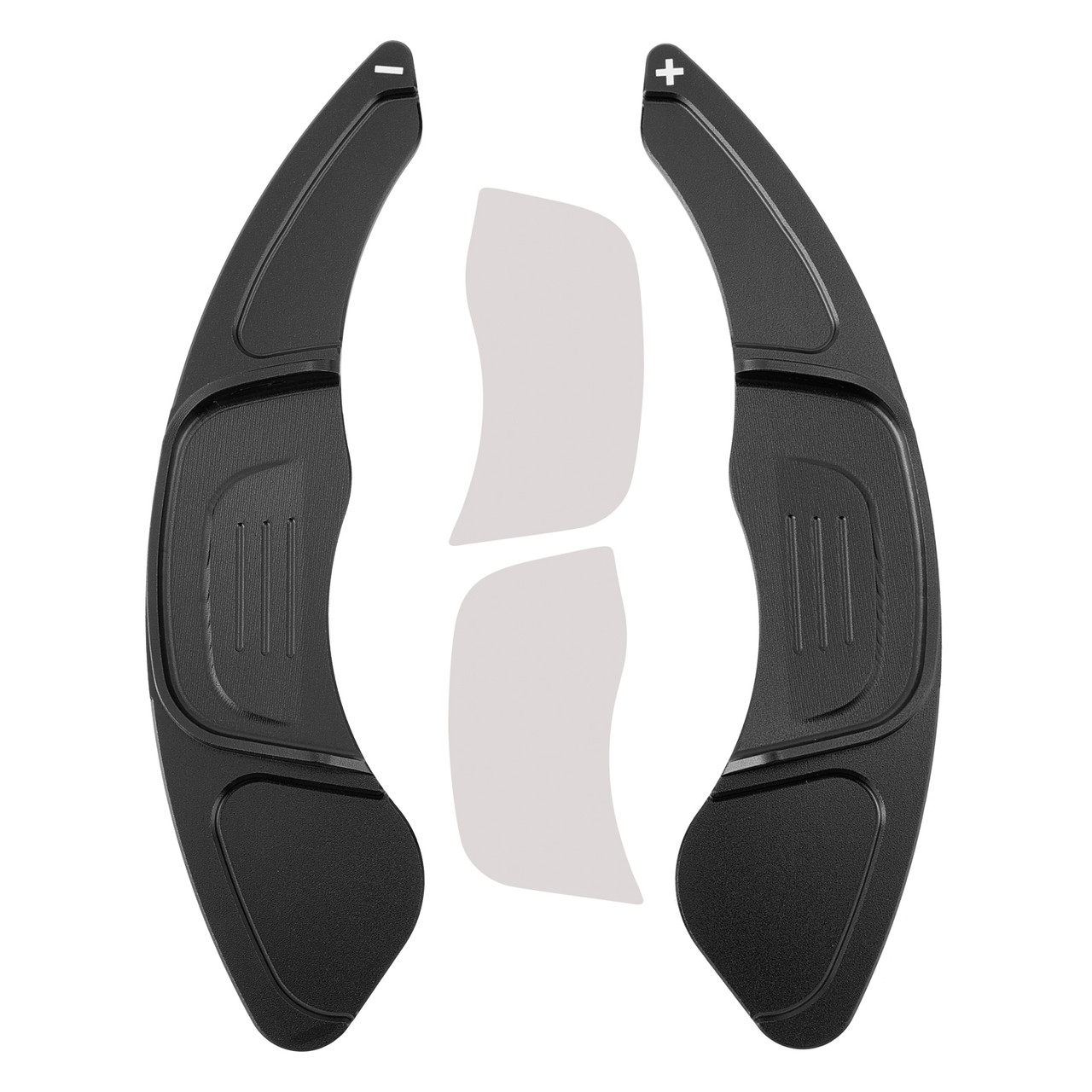 2019-2024 Volkswagen Touareg Steering Wheel Paddle Shifter Extension Aluminium Black Generic 2019-2024 Volkswagen Touareg Steering Wheel Paddle Shifter Extension Aluminium Black Generic