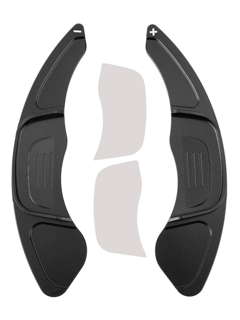 2016-2024 Volkswagen Sagitar GLI/GTI R-Line Steering Wheel Paddle Shifter Extension Aluminium Black Generic 2016-2024 Volkswagen Sagitar GLI/GTI R-Line Steering Wheel Paddle Shifter Extension Aluminium Black Generic