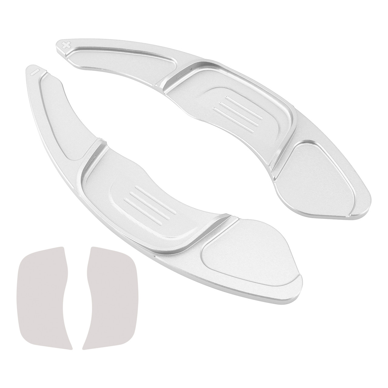 2016-2024 Volkswagen Variant R-Line Steering Wheel Paddle Shifter Extension Aluminium Silver Generic 2016-2024 Volkswagen Variant R-Line Steering Wheel Paddle Shifter Extension Aluminium Silver Generic