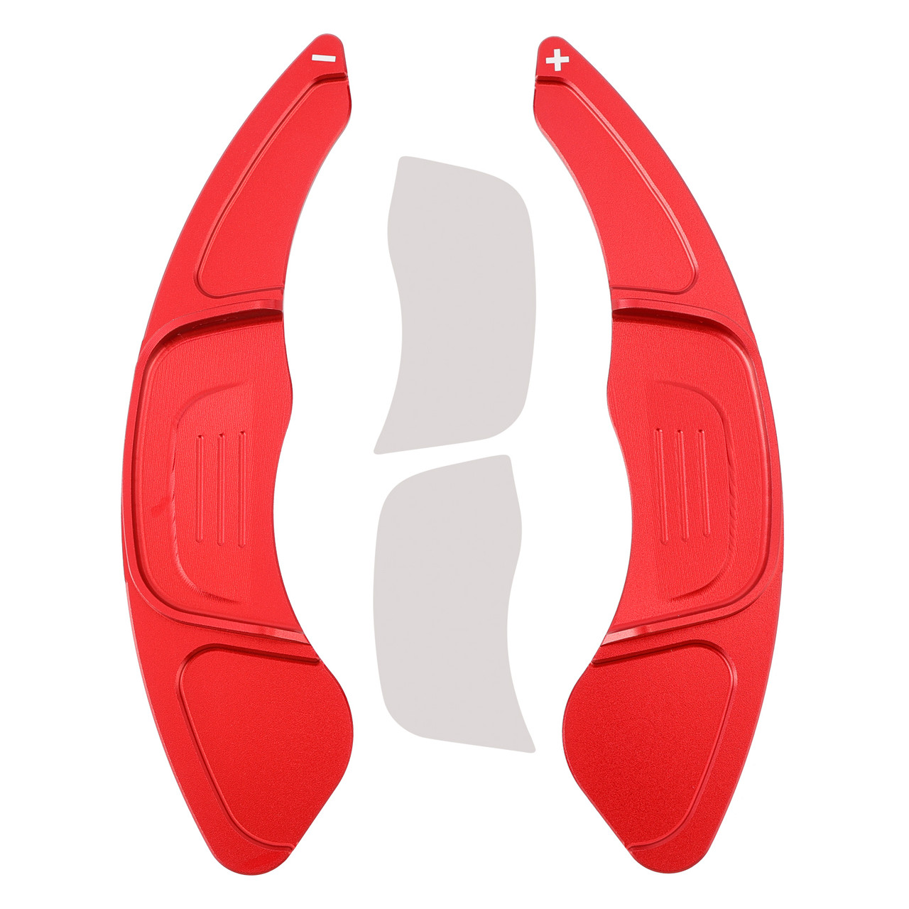 2019-2024 Volkswagen Touareg Steering Wheel Paddle Shifter Extension Aluminium Red Generic 2019-2024 Volkswagen Touareg Steering Wheel Paddle Shifter Extension Aluminium Red Generic