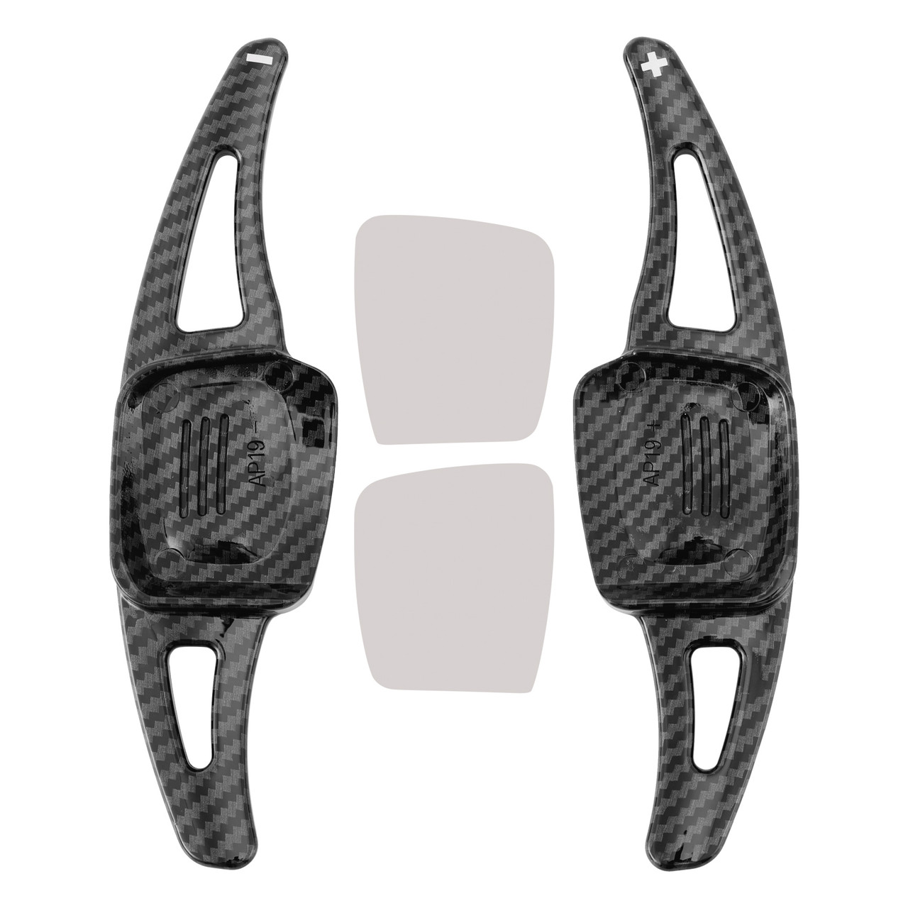 2015-2020 Volkswagen Tiguan L Steering Wheel Paddle Shifter Extension Carbon Fiber Black Look Generic 2015-2020 Volkswagen Tiguan L Steering Wheel Paddle Shifter Extension Carbon Fiber Black Look Generic