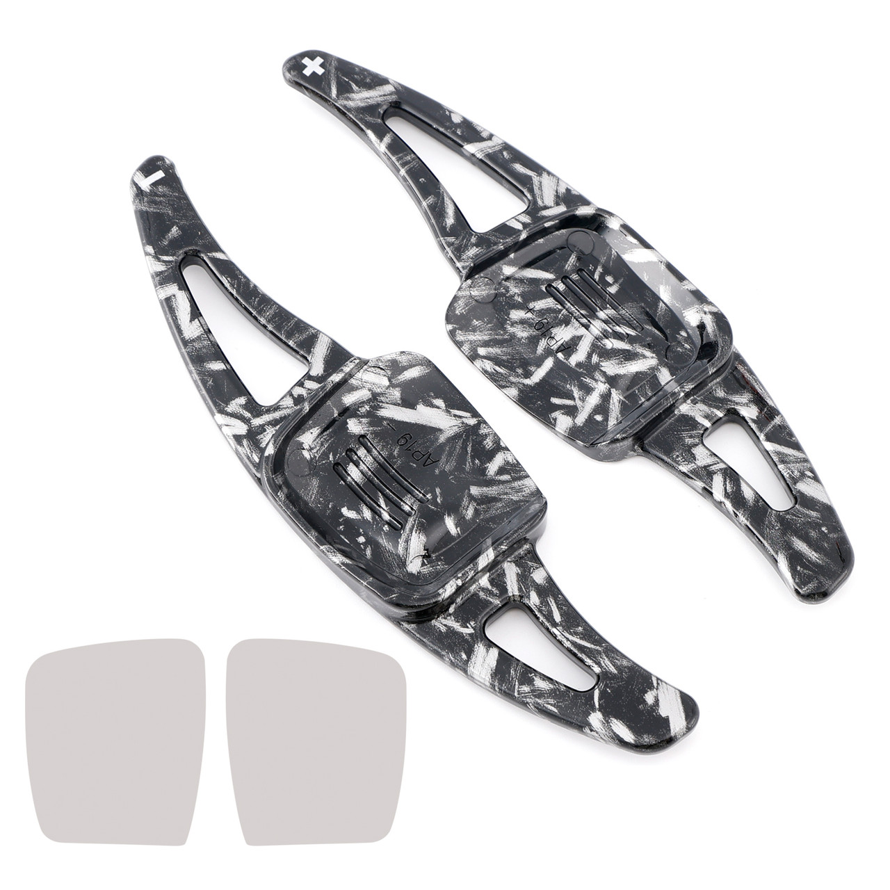 2023-2024 Volkswagen Magotan Steering Wheel Paddle Shifter Extension Black Forged Pattern Generic 2023-2024 Volkswagen Magotan Steering Wheel Paddle Shifter Extension Black Forged Pattern Generic