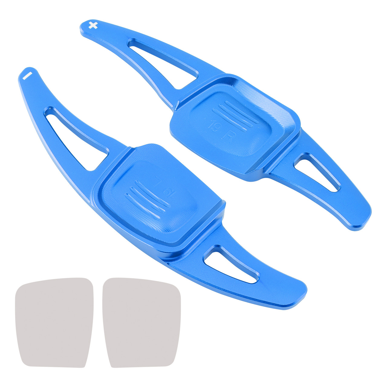 2018-2024 Volkswagen Passat Steering Wheel Paddle Shifter Extension Aluminium Blue Generic 2018-2024 Volkswagen Passat Steering Wheel Paddle Shifter Extension Aluminium Blue Generic