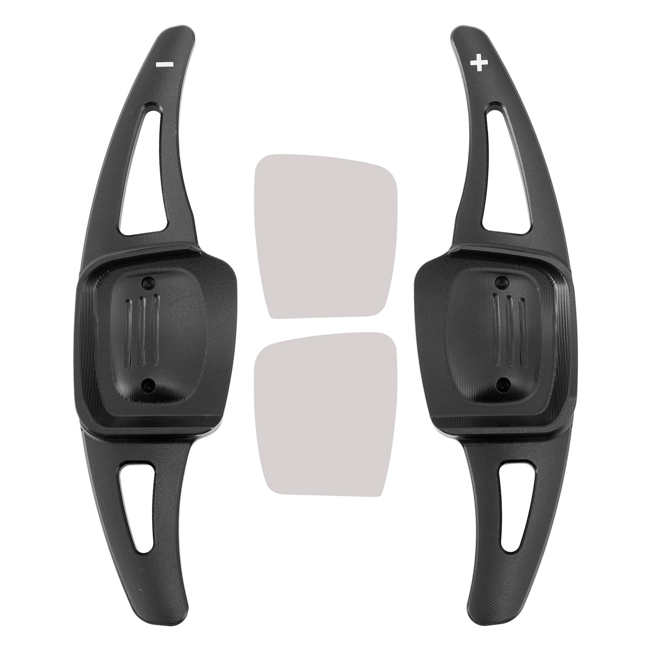 2018-2024 Volkswagen Sharan Steering Wheel Paddle Shifter Extension Aluminium Black Generic 2018-2024 Volkswagen Sharan Steering Wheel Paddle Shifter Extension Aluminium Black Generic