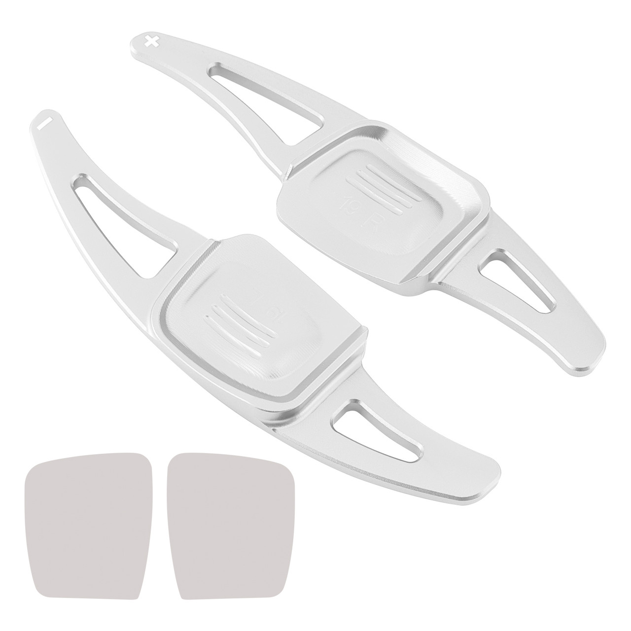 2015-2020 Volkswagen Golf 7 Variant Steering Wheel Paddle Shifter Extension Aluminium Silver Generic