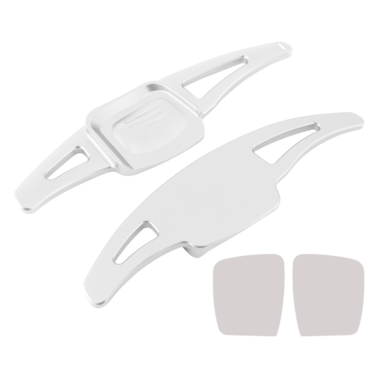 2015-2020 Volkswagen Golf 7 Variant Steering Wheel Paddle Shifter Extension Aluminium Silver Generic