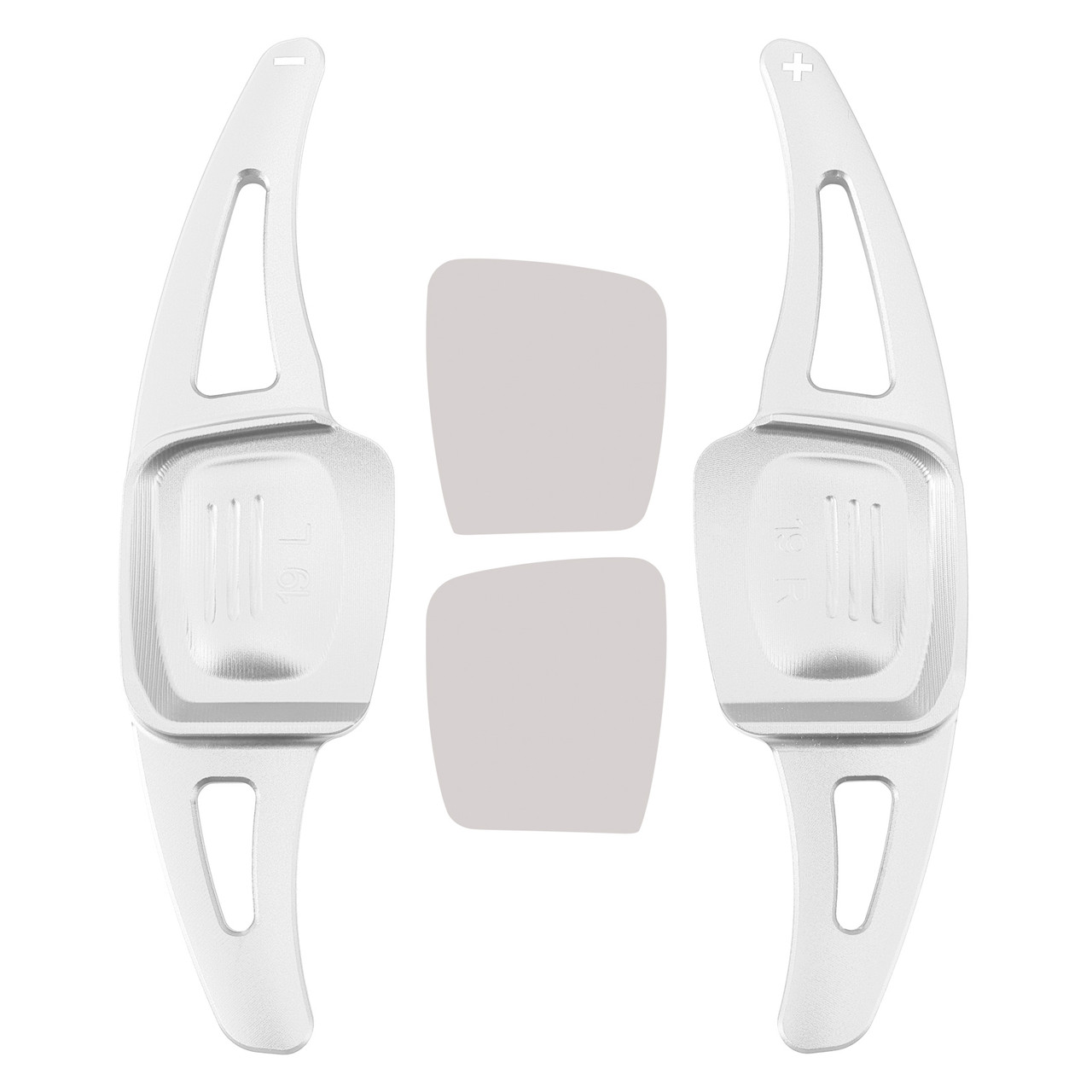 2015-2021 Volkswagen Collar Steering Wheel Paddle Shifter Extension Aluminium Silver Generic 2015-2021 Volkswagen Collar Steering Wheel Paddle Shifter Extension Aluminium Silver Generic