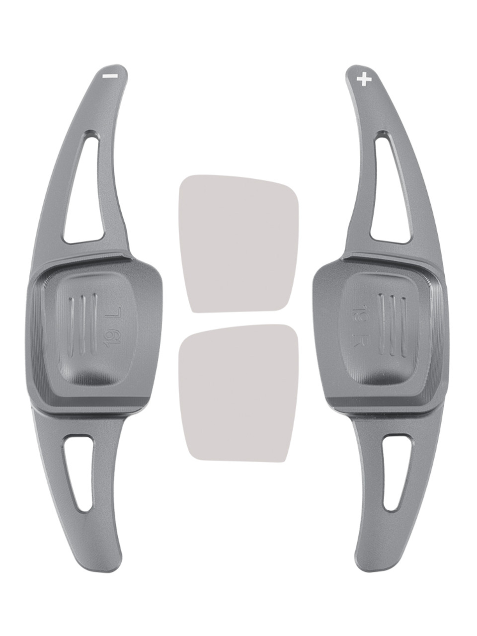 2019-2024 Volkswagen Multivan Steering Wheel Paddle Shifter Extension Aluminium Grey Generic 2019-2024 Volkswagen Multivan Steering Wheel Paddle Shifter Extension Aluminium Grey Generic