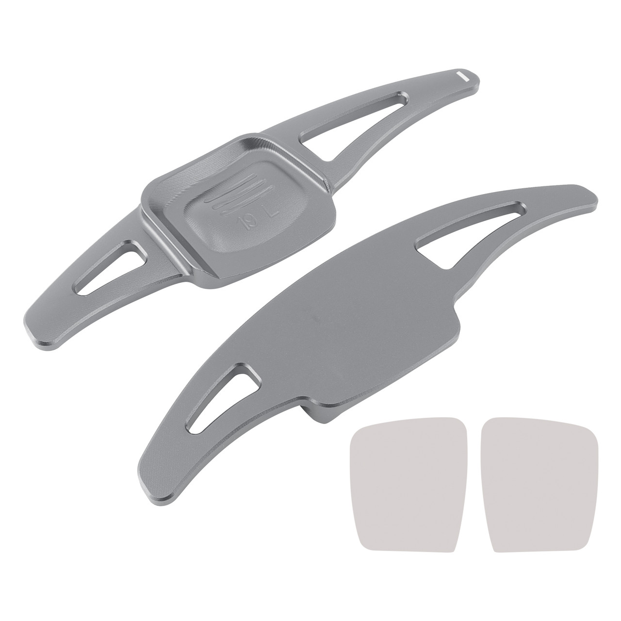 2019-2021 Volkswagen Tayron Steering Wheel Paddle Shifter Extension Aluminium Grey Generic 2019-2021 Volkswagen Tayron Steering Wheel Paddle Shifter Extension Aluminium Grey Generic