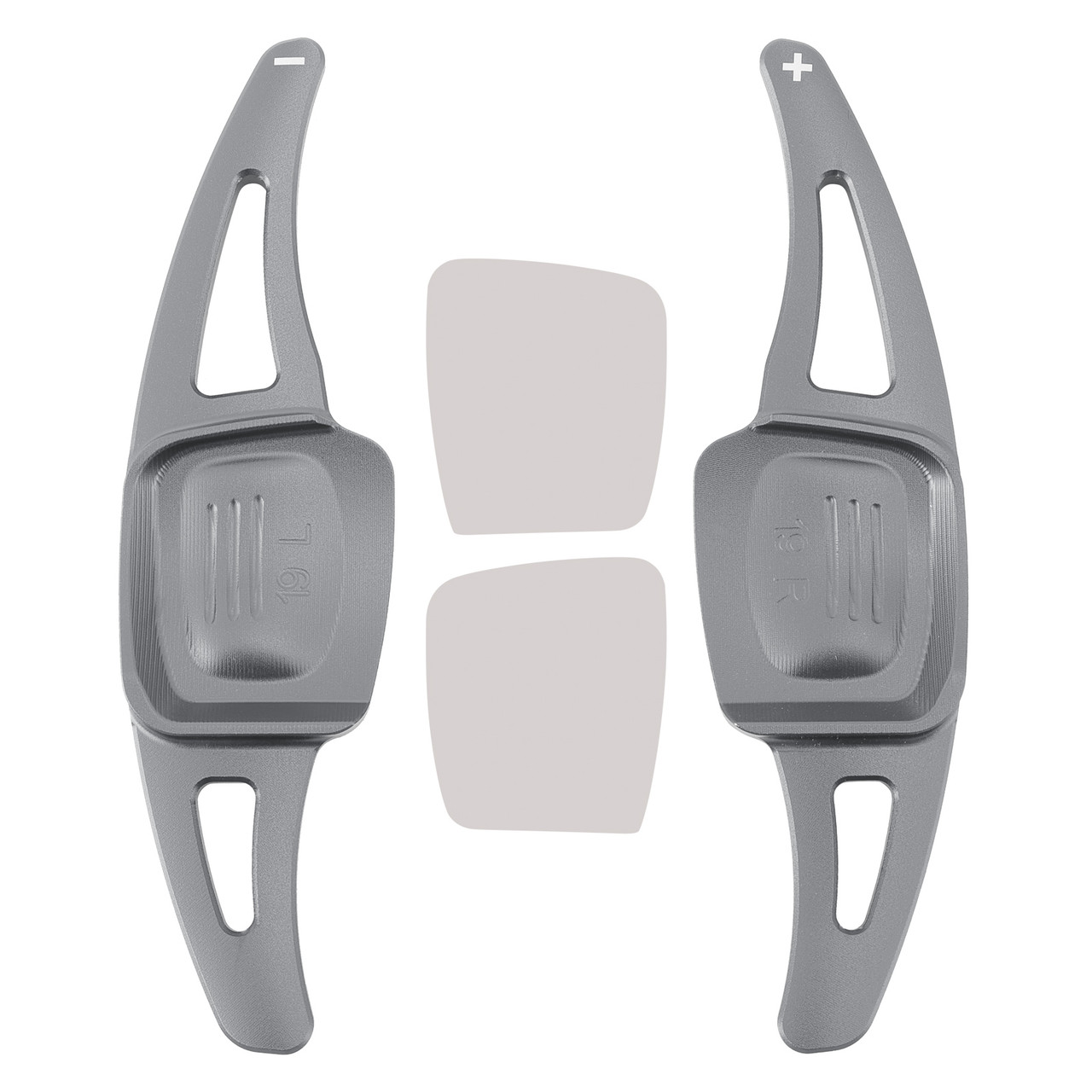 2020-2021 Volkswagen Tayron GTE Steering Wheel Paddle Shifter Extension Aluminium Grey Generic 2020-2021 Volkswagen Tayron GTE Steering Wheel Paddle Shifter Extension Aluminium Grey Generic