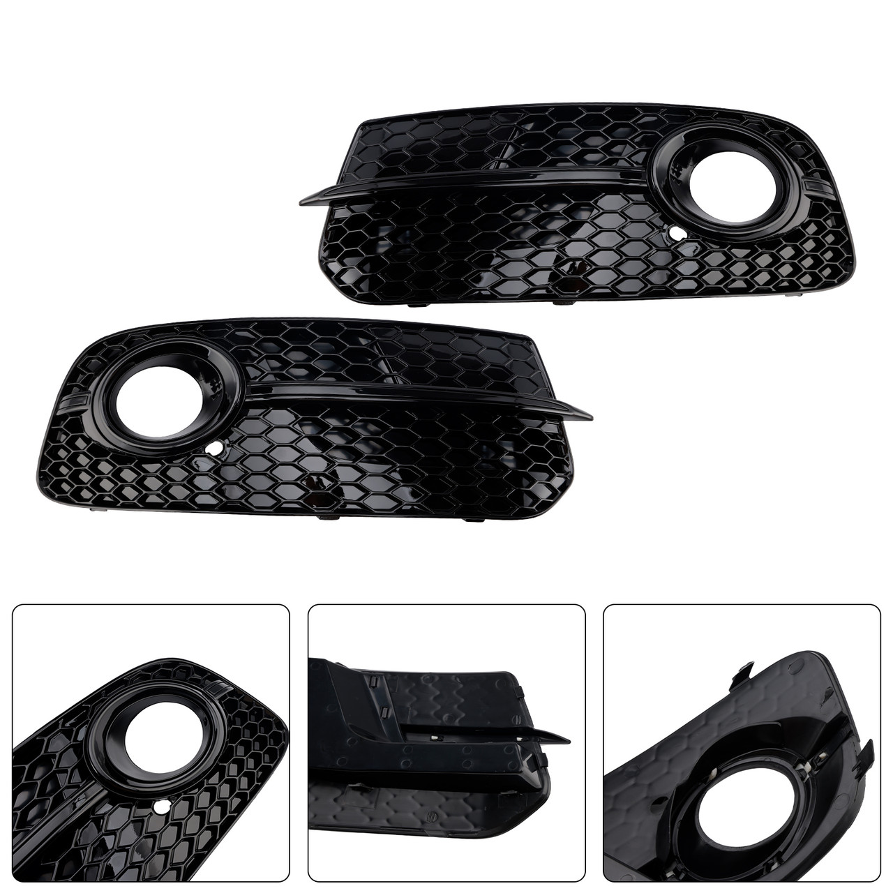 2013-2017 Audi Q5 Front Bumper Fog Light Grille 8R0807681M Generic