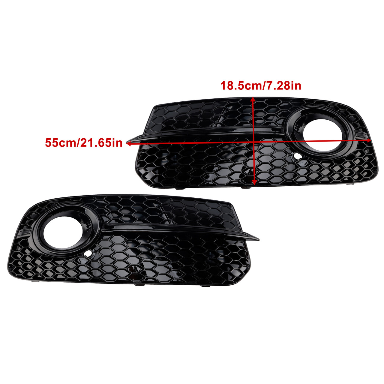 2013-2017 Audi Q5 Front Bumper Fog Light Grille 8R0807681M Generic