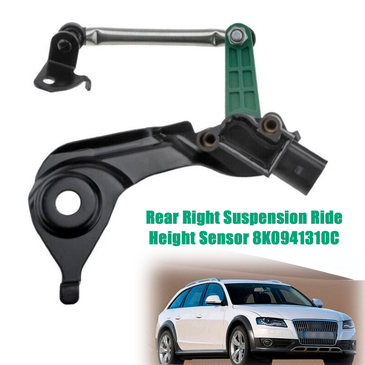 2009-2016 Audi A4 Allroad Rear Right Suspension Ride Height Sensor 8K0941310C Generic