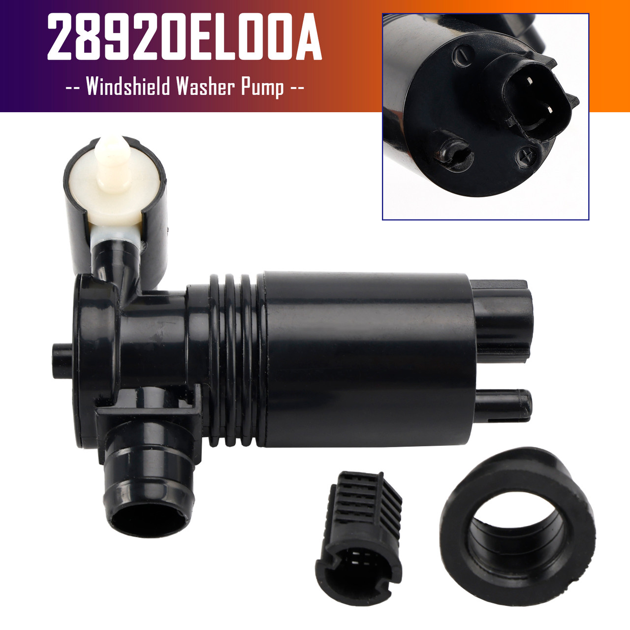 2017-2022 Nissan Rogue Sport Windshield Washer Pump 28920EL00A Generic