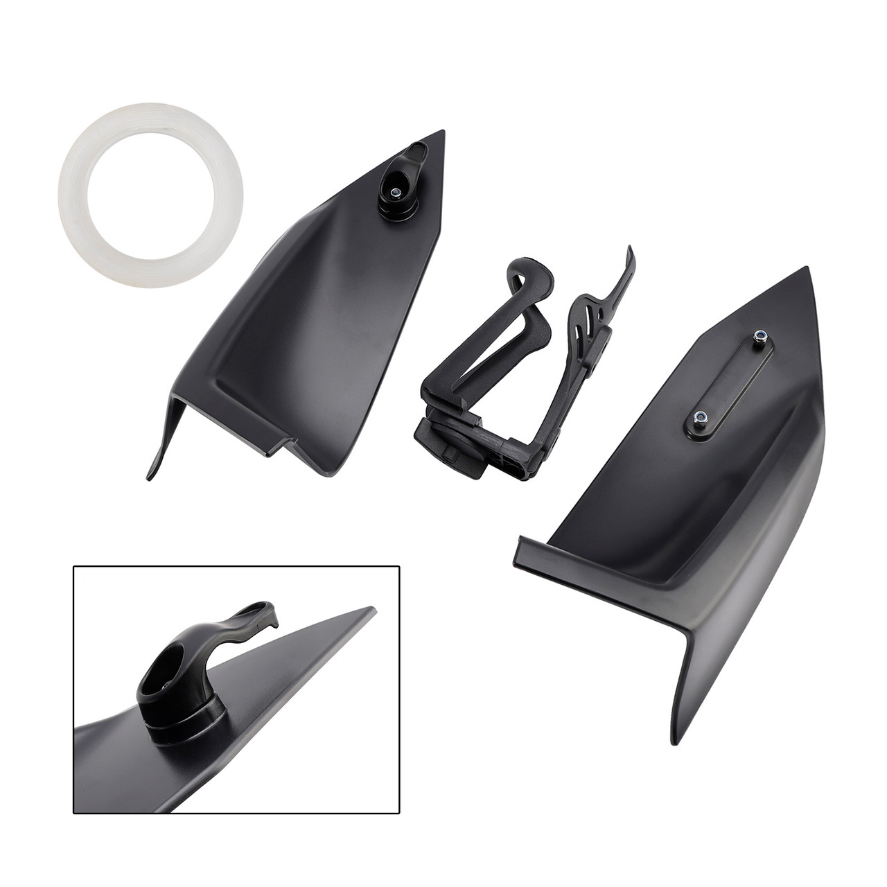 2023-2024 Yamaha X-Max 300 Hanger Helmet Hook & Bottle Cargo Hanger Black Generic