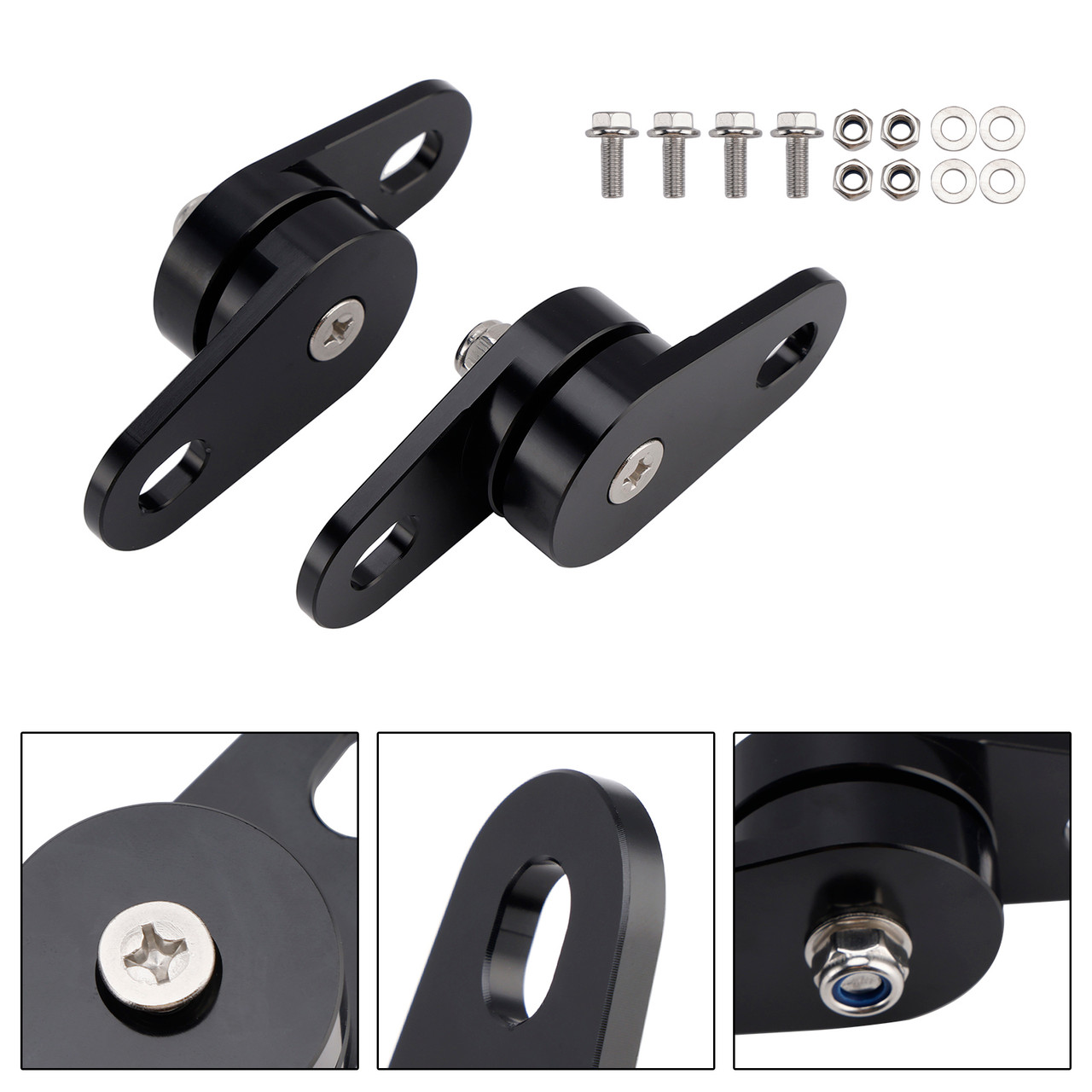 2006 Yamaha Banshee 350 YFZ350SP 50th Anniversary Edition Aluminum Exhaust Muffler Pipe Bracket Mount Holder 2GU-14771-00-00 Generic