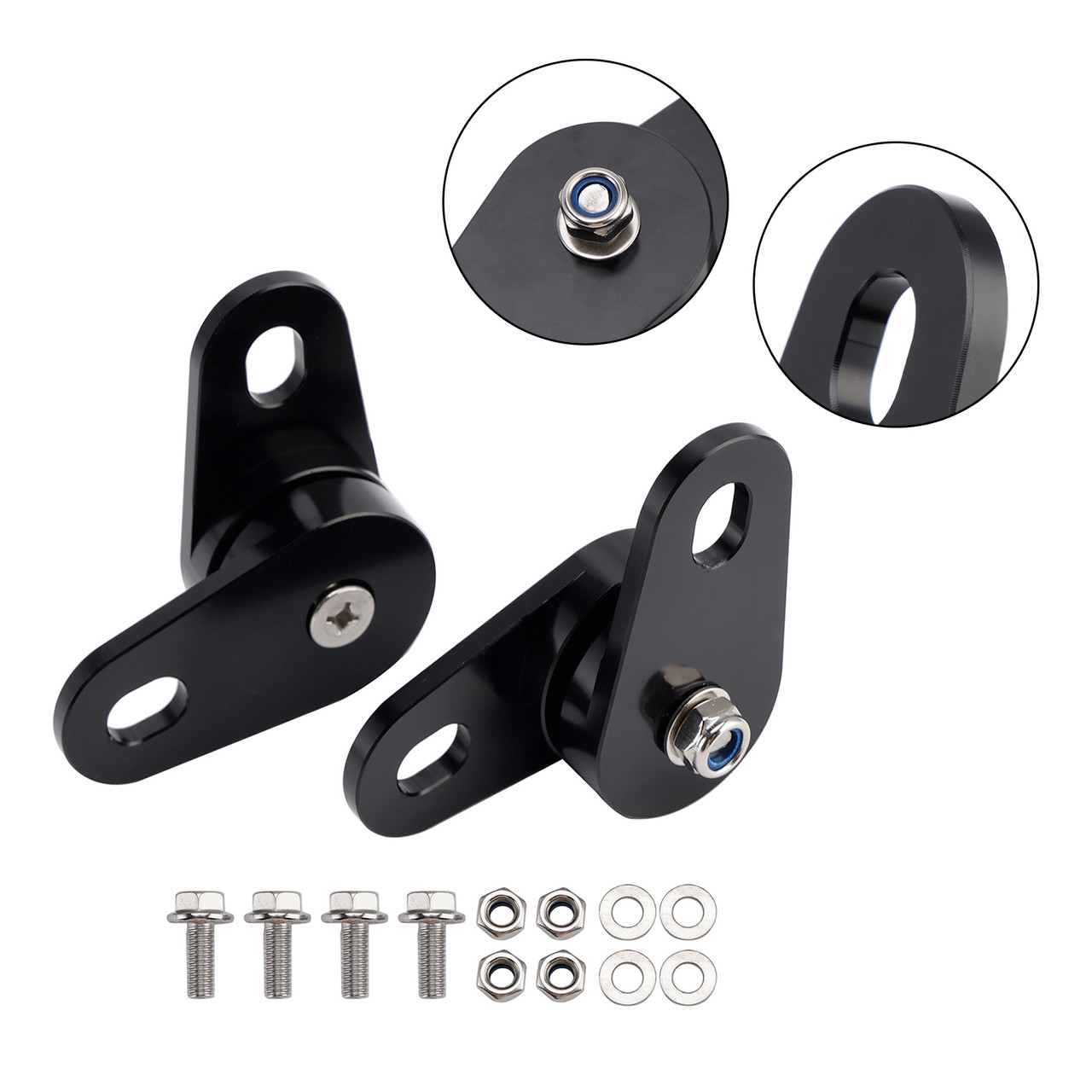 2006 Yamaha Banshee 350 YFZ350SP 50th Anniversary Edition Aluminum Exhaust Muffler Pipe Bracket Mount Holder 2GU-14771-00-00 Generic