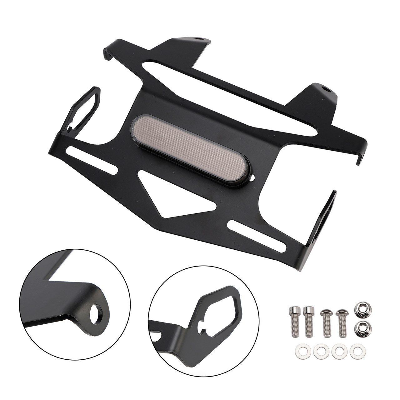 2024-2025 Kawasaki Eliminator 500 / SE License Plate Bracket Black Generic