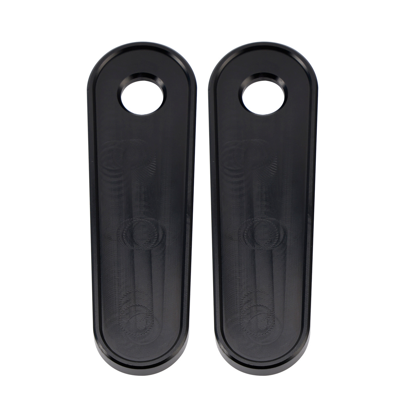 1993-2023 Electra Glides Road Glides Rear Floorboard Foot Peg Frame Plates Black Generic