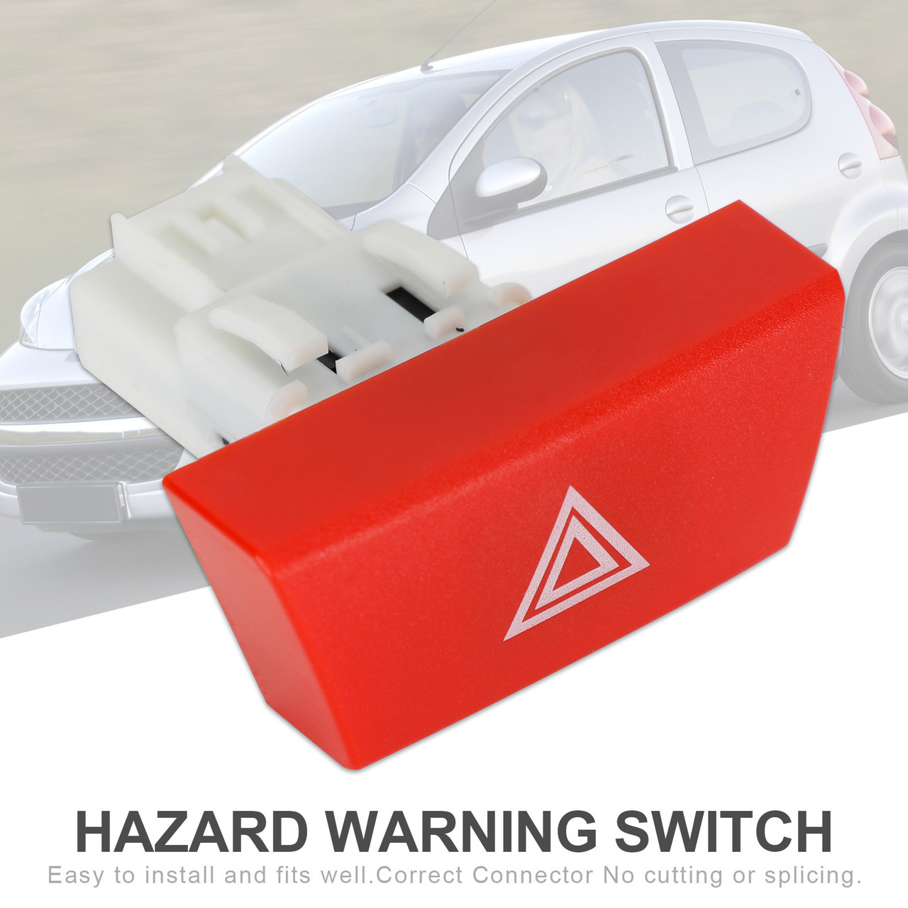 2005-2014 Citroen C1 Hazard Light Warning Switch 6490NG Generic