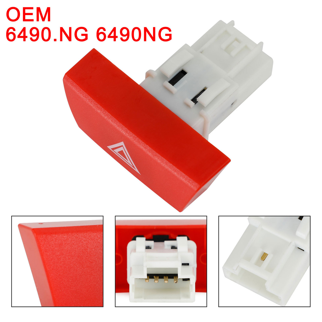 Toyota Aygo Mk1 Hazard Light Warning Switch 6490NG Generic